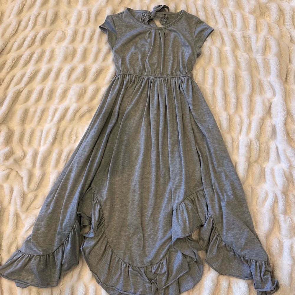 Mia Joy Braelyn Dress in Heather Grey
